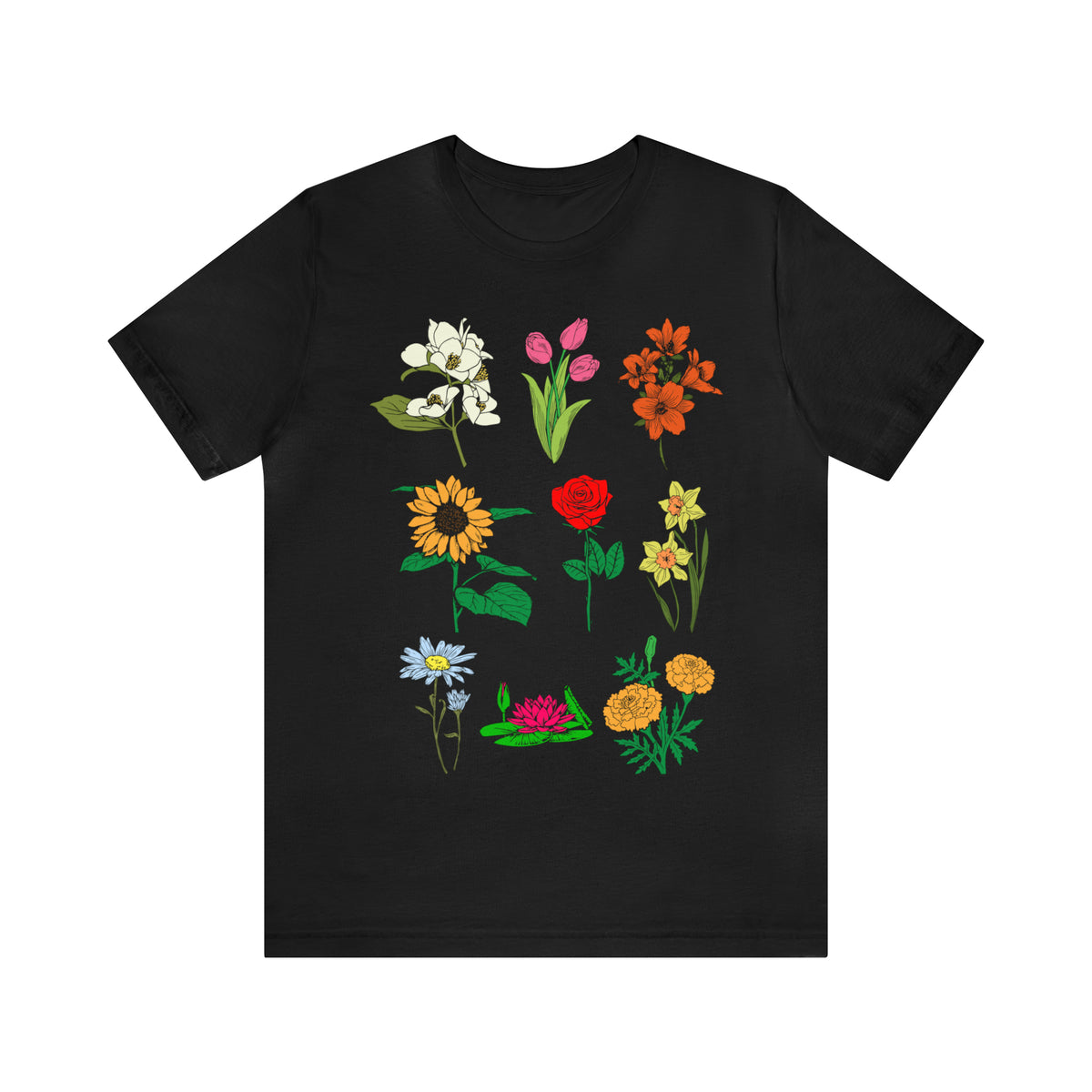 【CPGN STUDIO】Roseville Flower Short Sleeve T-shirt CPGN STUDIO】Roseville Flower Short Sleeve T-shirt