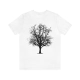 Single Tree Shirt - Simple Tree Design in White