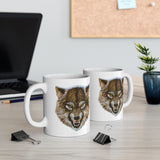 Wolf Mug for Coffee or Tea - Animal-Themed Ceramic