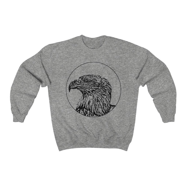 Eagle Eye Unisex Crewneck Sweatshirt - Sport Grey