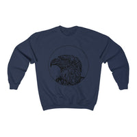 Eagle Eye Unisex Crewneck Sweatshirt - Navy